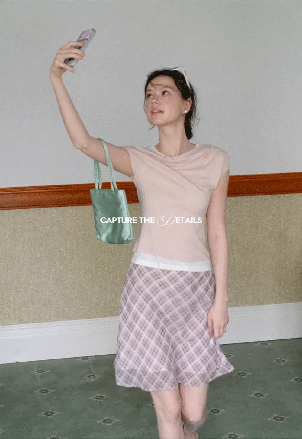 Asymmetrical Draped Layered Short Sleeve Tshirt