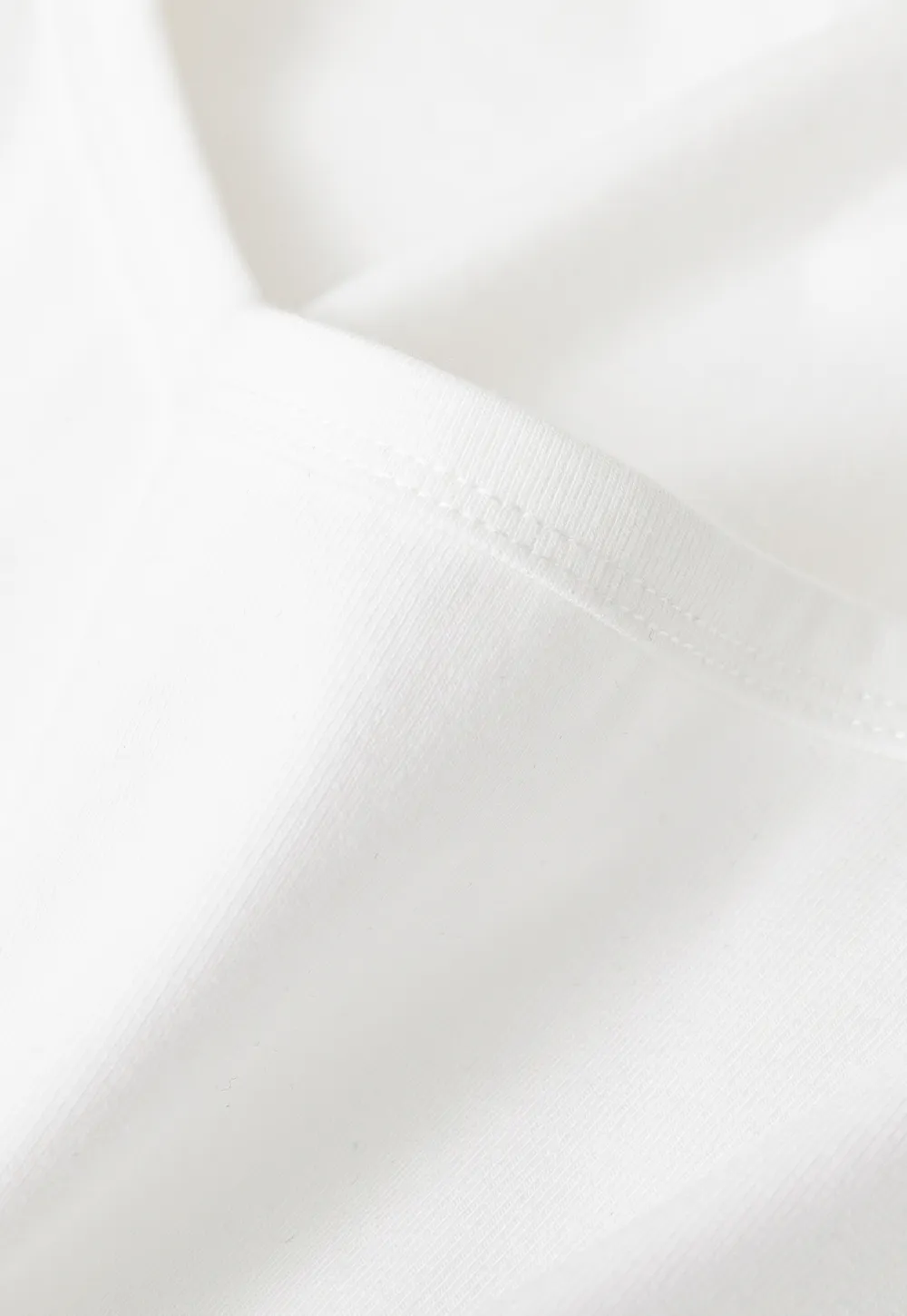 Scoop Neck Short Sleeve Fitted Tshirt