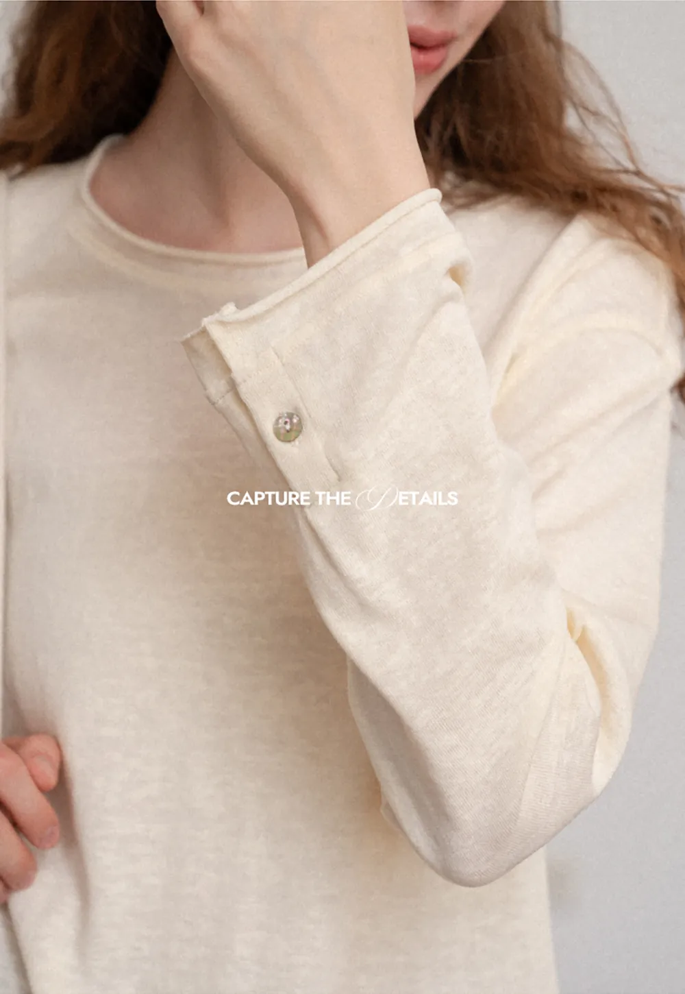 Relaxed Fit Long Sleeve Crew Neck T Shirt