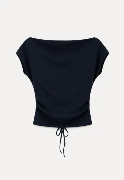 Off Shoulder Ruched Fit Dress