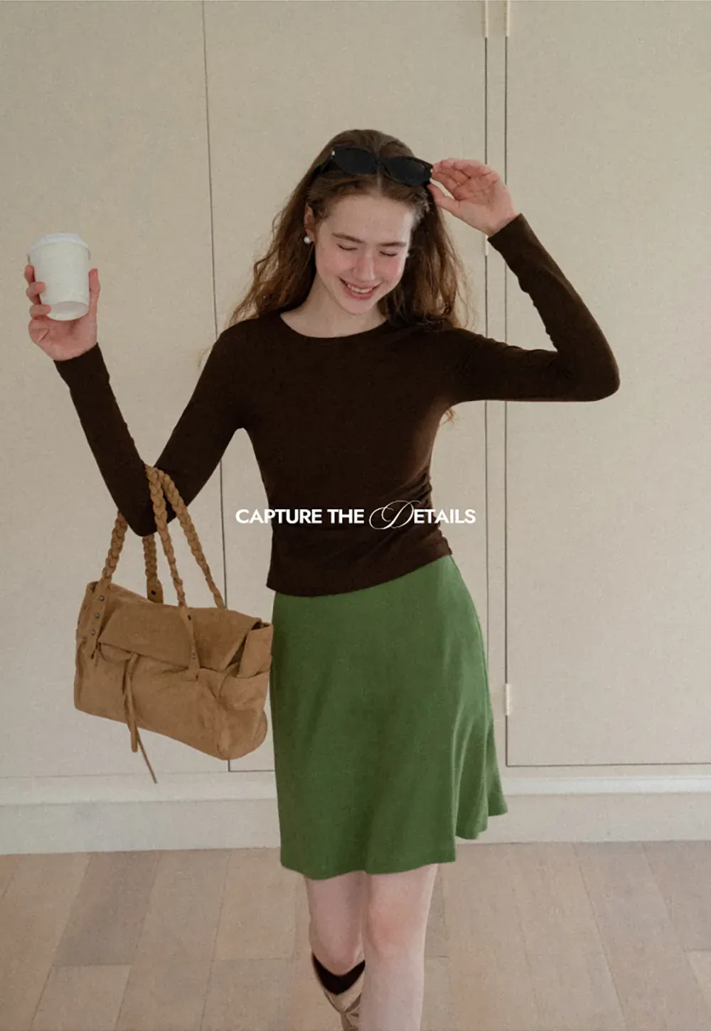 Long Sleeve Round Neck Fitted Knit Top