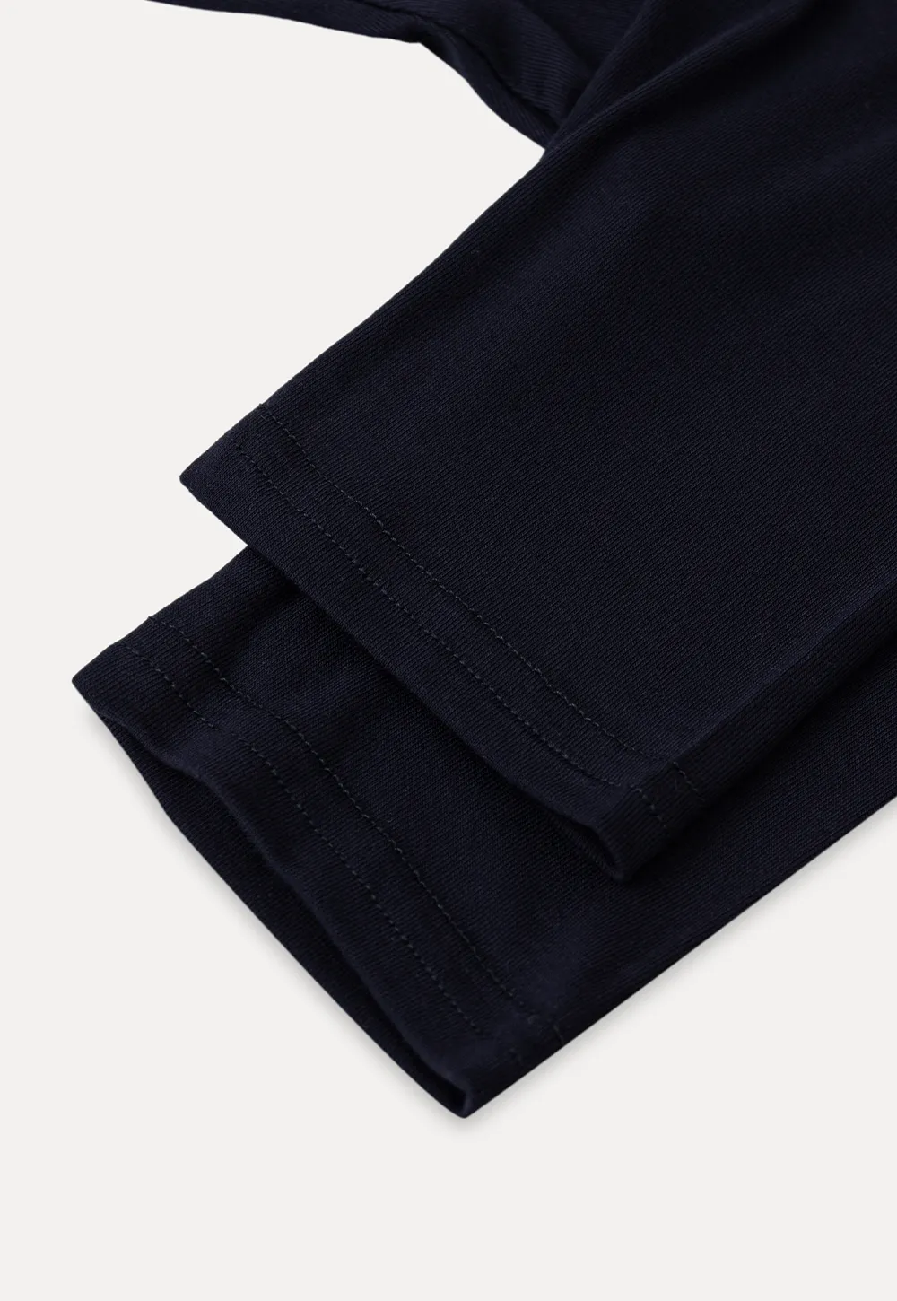 Scoop Neck Short Sleeve Fitted Tshirt