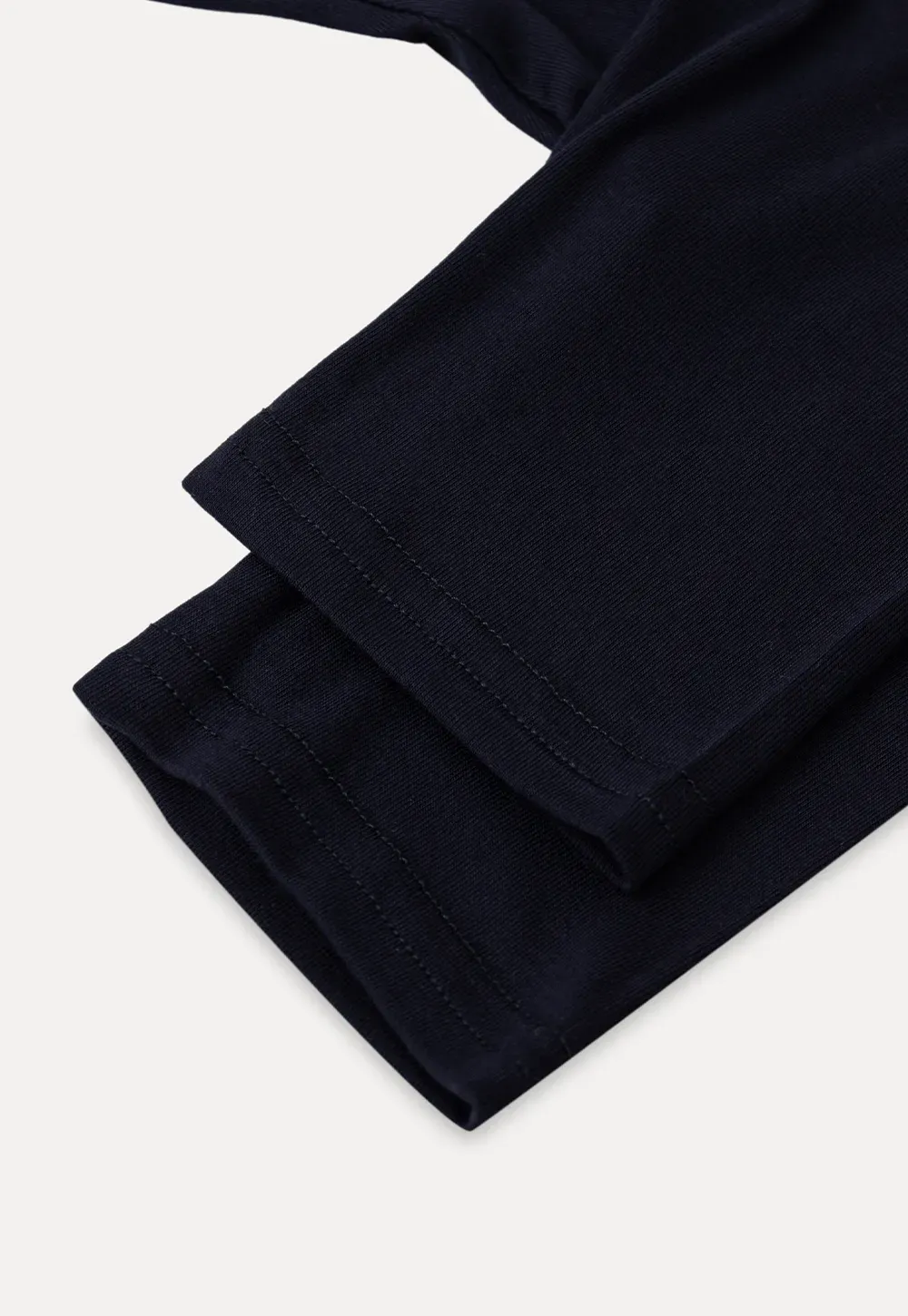 Scoop Neck Short Sleeve Fitted Tshirt