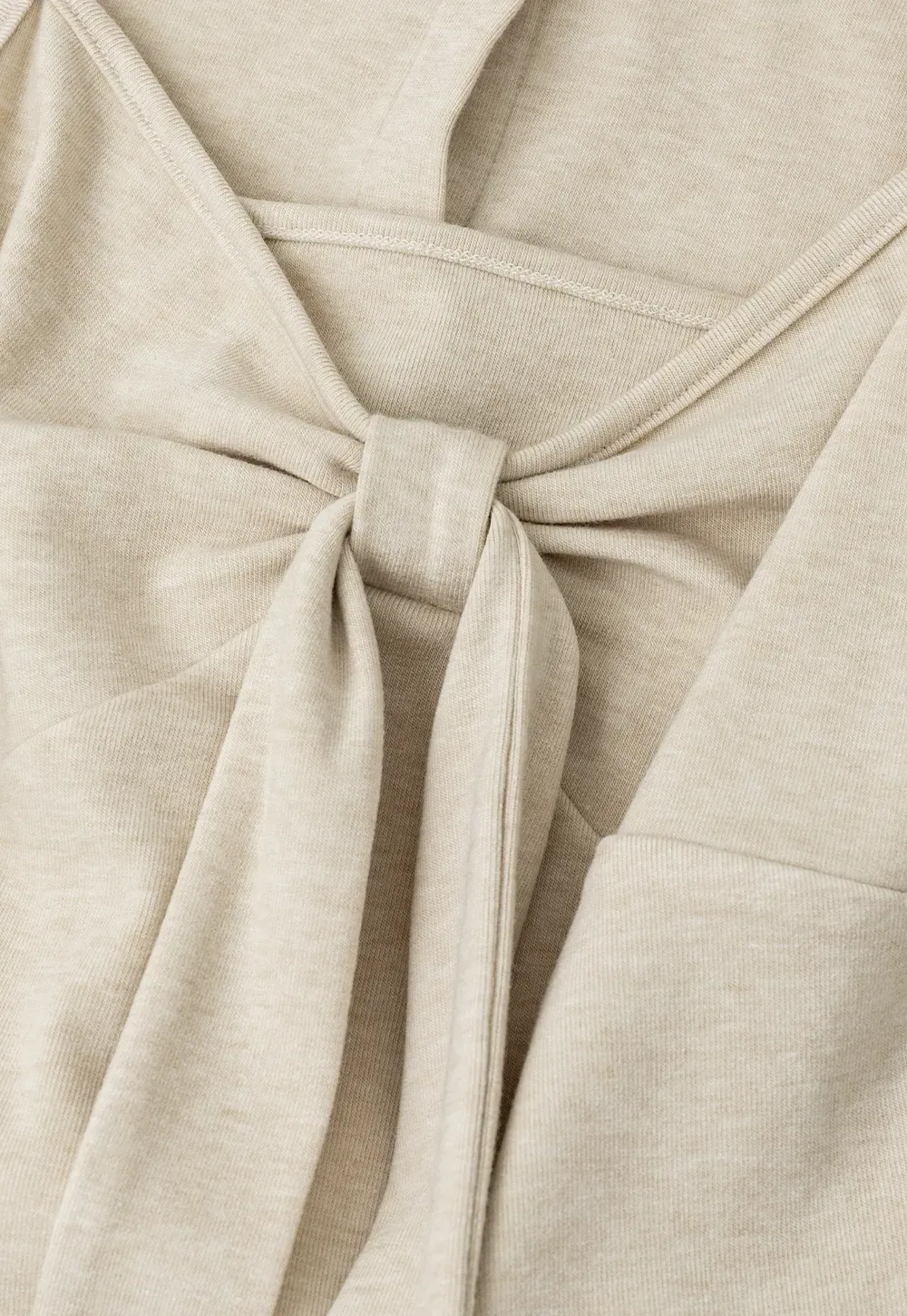 Ribbed Knit Cardigan with Button Front and Tie Neck Top Skirt Set