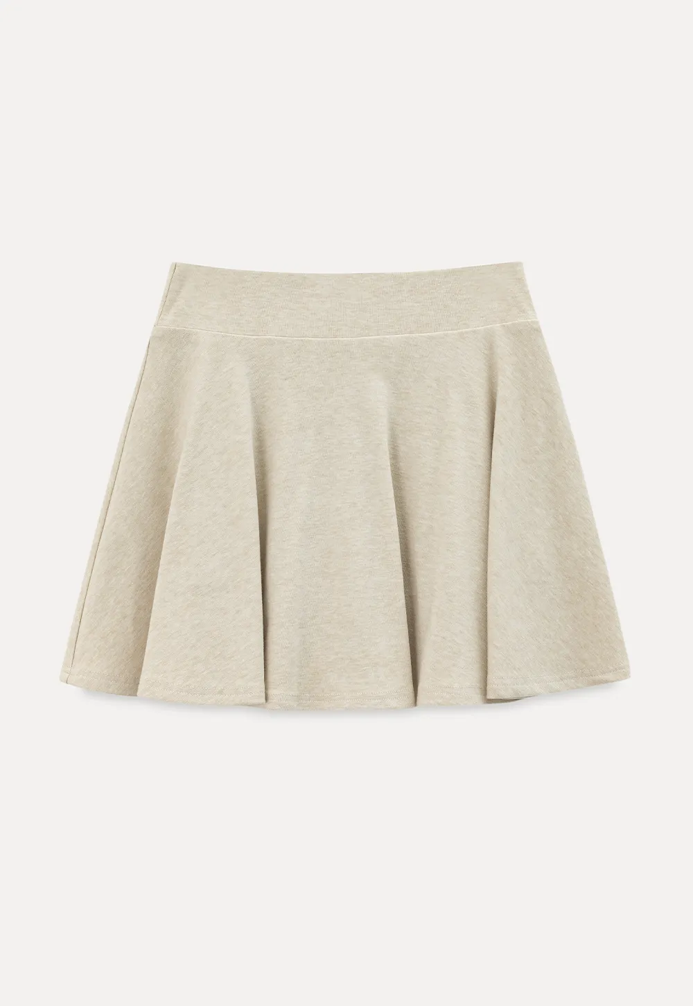 Ribbed Knit Cardigan with Button Front and Tie Neck Top Skirt Set