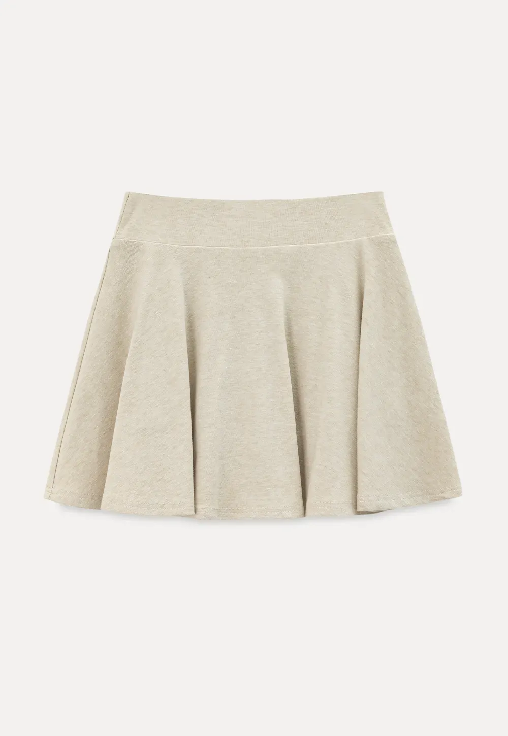 Ribbed Knit Cardigan with Button Front and Tie Neck Top Skirt Set