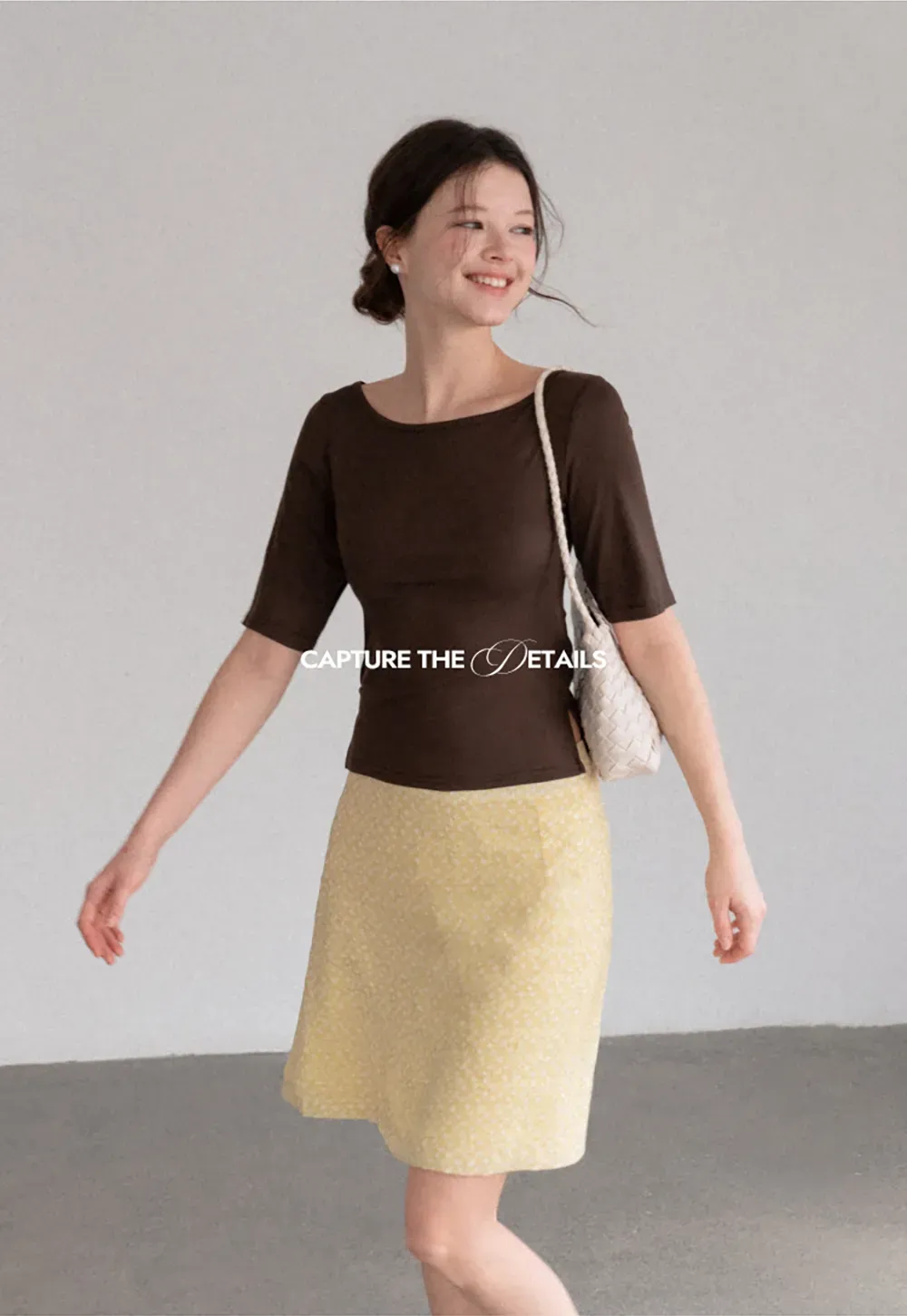 Square Neck Short Sleeve Tshirt