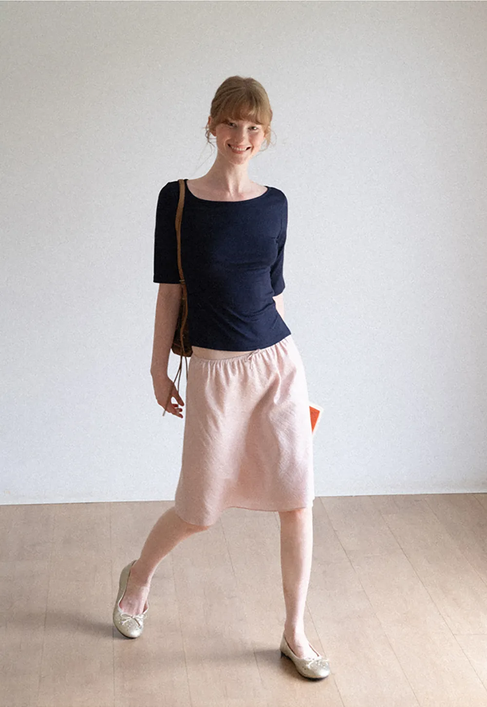 Square Neck Short Sleeve Tshirt