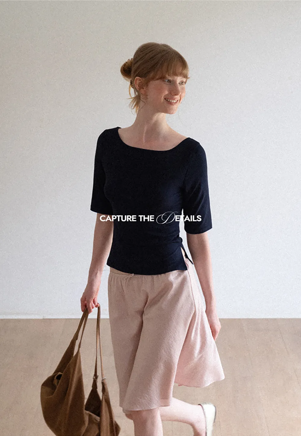 Square Neck Short Sleeve Tshirt