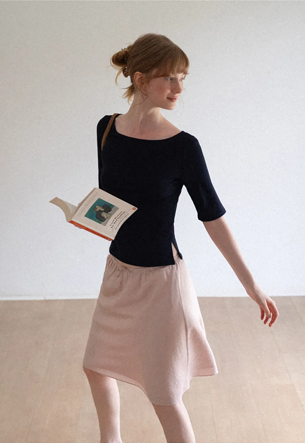 Square Neck Short Sleeve Tshirt