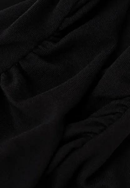 V Neck Three Quarter Sleeve Fitted T Shirt