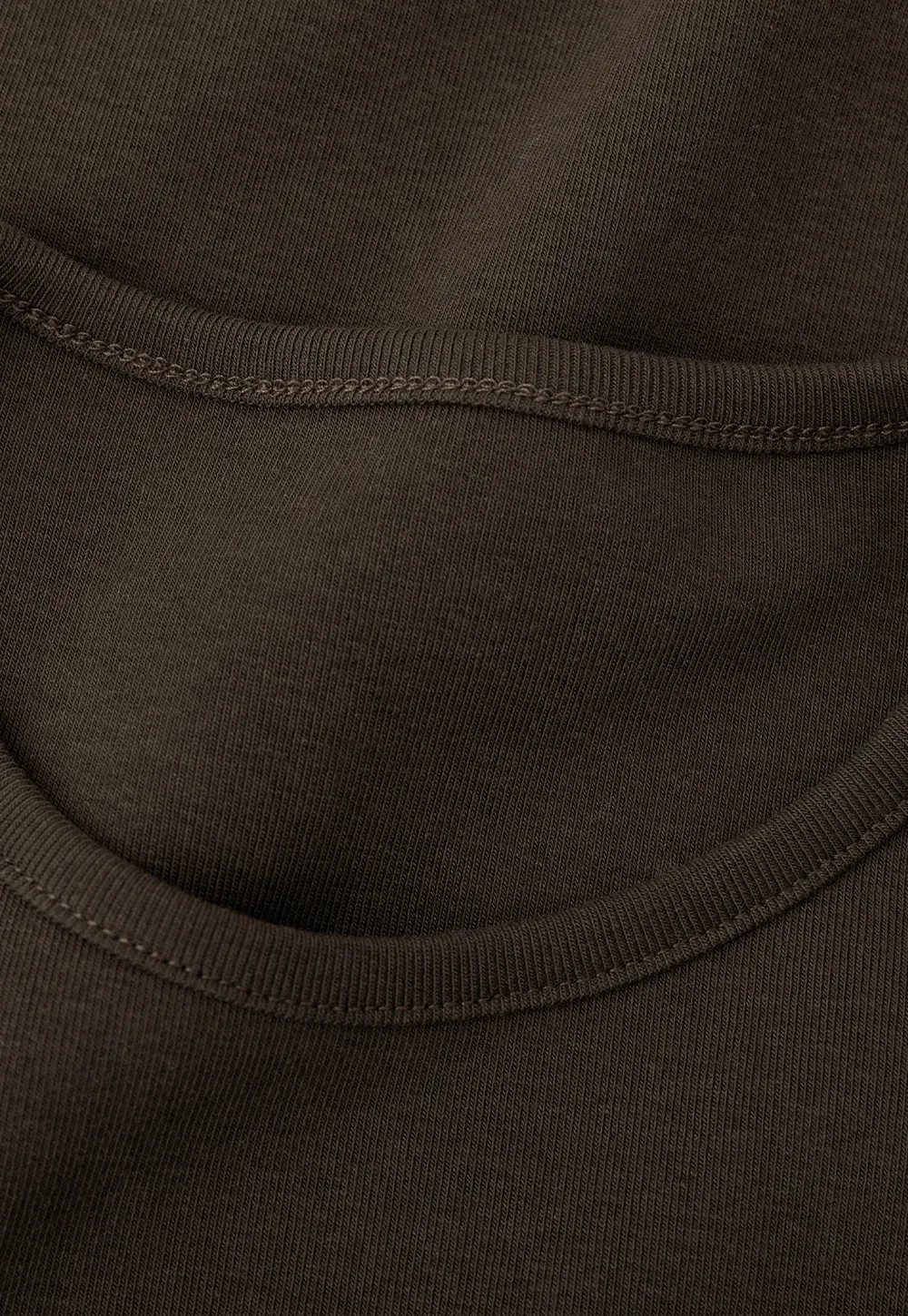 Slim Fit Crew Neck Long Sleeve Knit Top