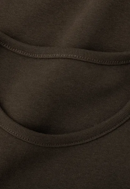 Slim Fit Crew Neck Long Sleeve Knit Top