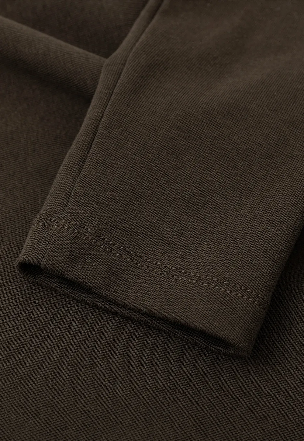 Slim Fit Crew Neck Long Sleeve Knit Top