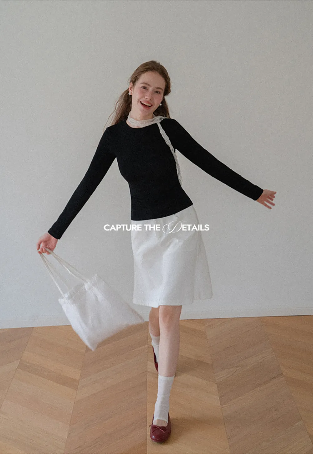 Slim Fit Crew Neck Long Sleeve Knit Top