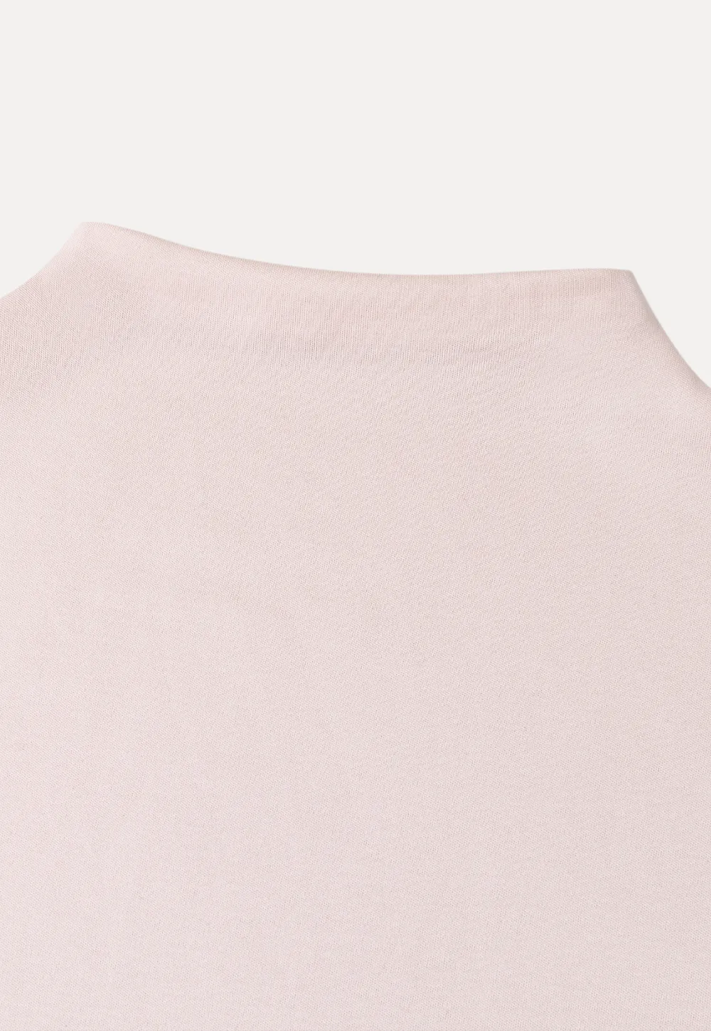 High Neck Short Sleeve Knit Top