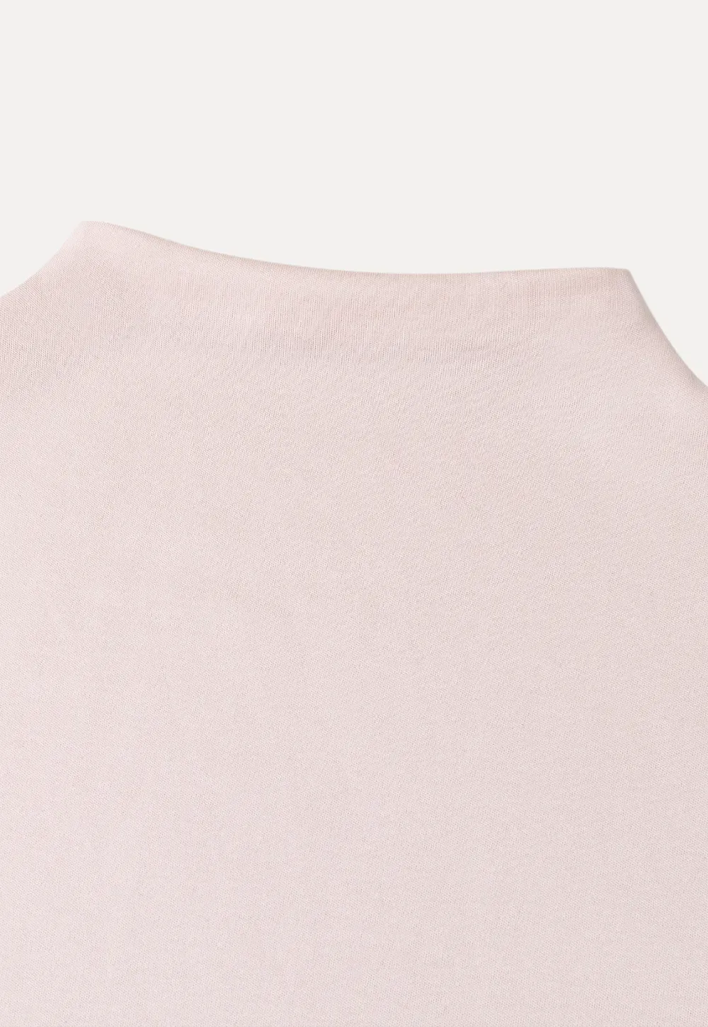 High Neck Short Sleeve Knit Top