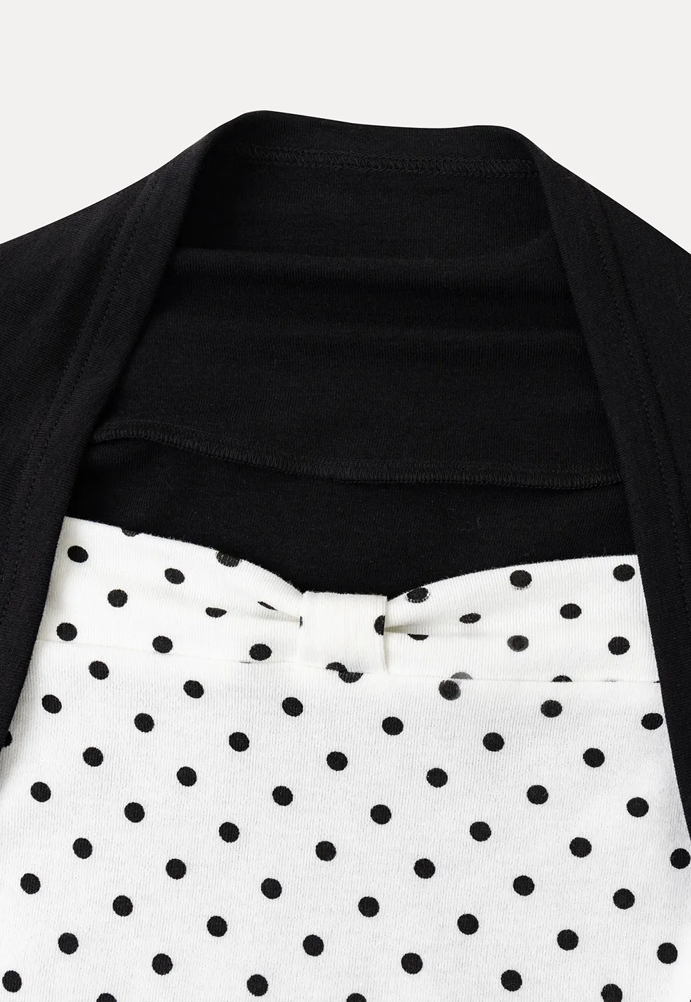 Cropped Long Sleeve Turtleneck Top