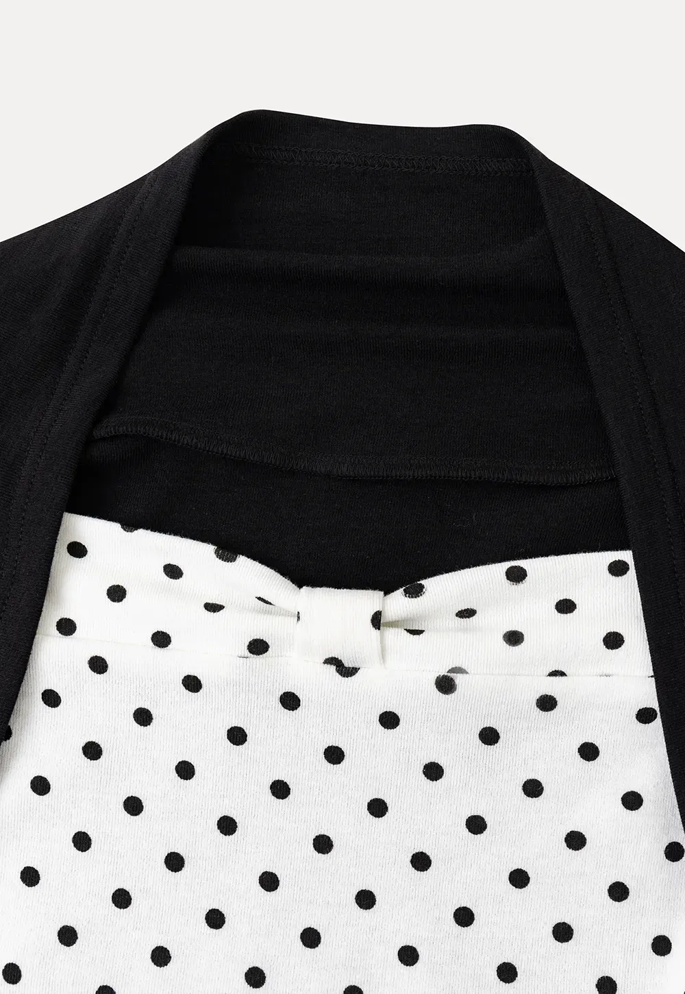 Cropped Long Sleeve Turtleneck Top