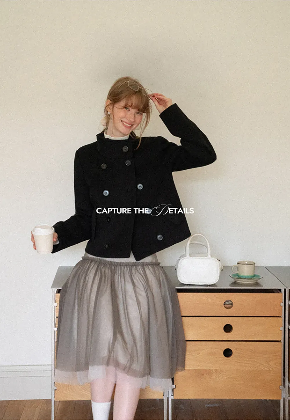 High Neck Long Sleeve Fitted Knit Top