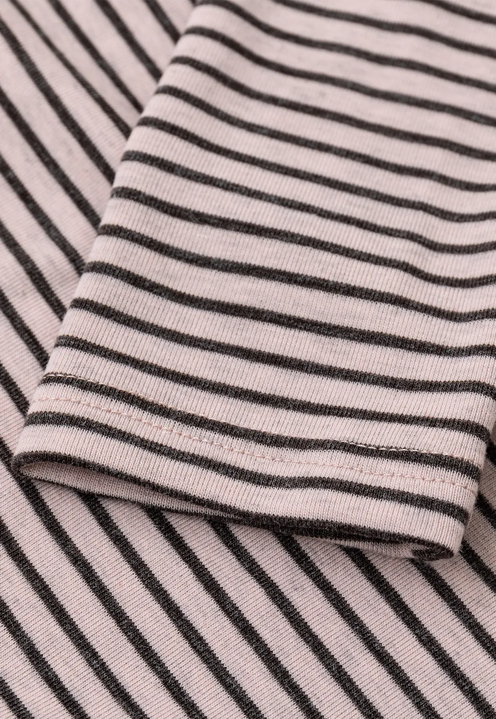 Asymmetrical Strap Ribbed Long Sleeve Top