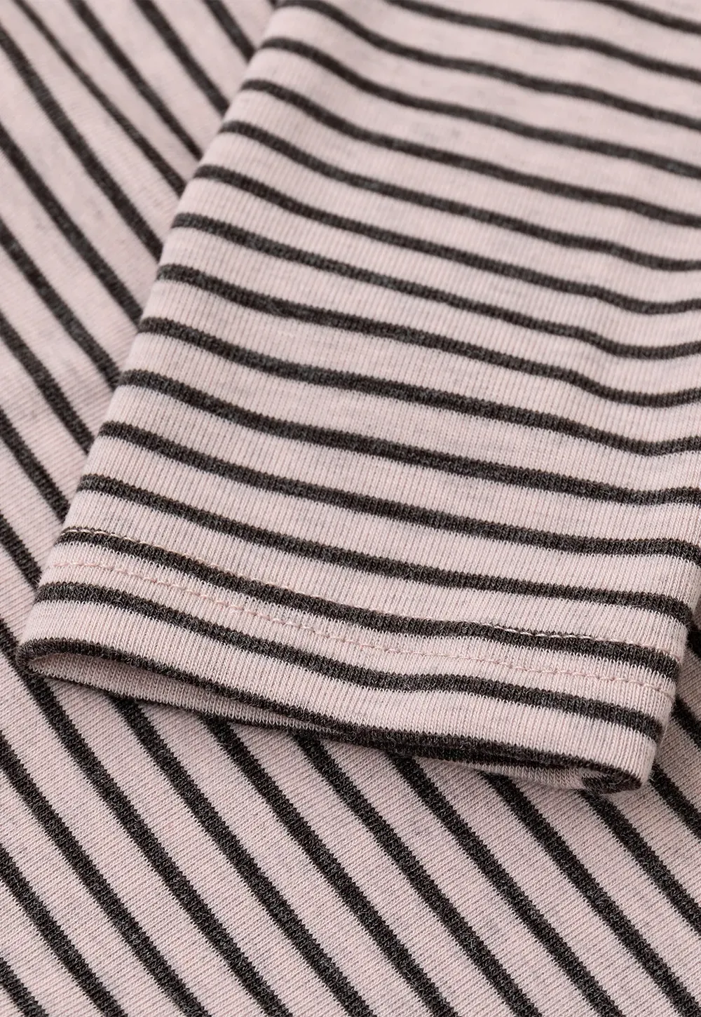 Asymmetrical Strap Ribbed Long Sleeve Top
