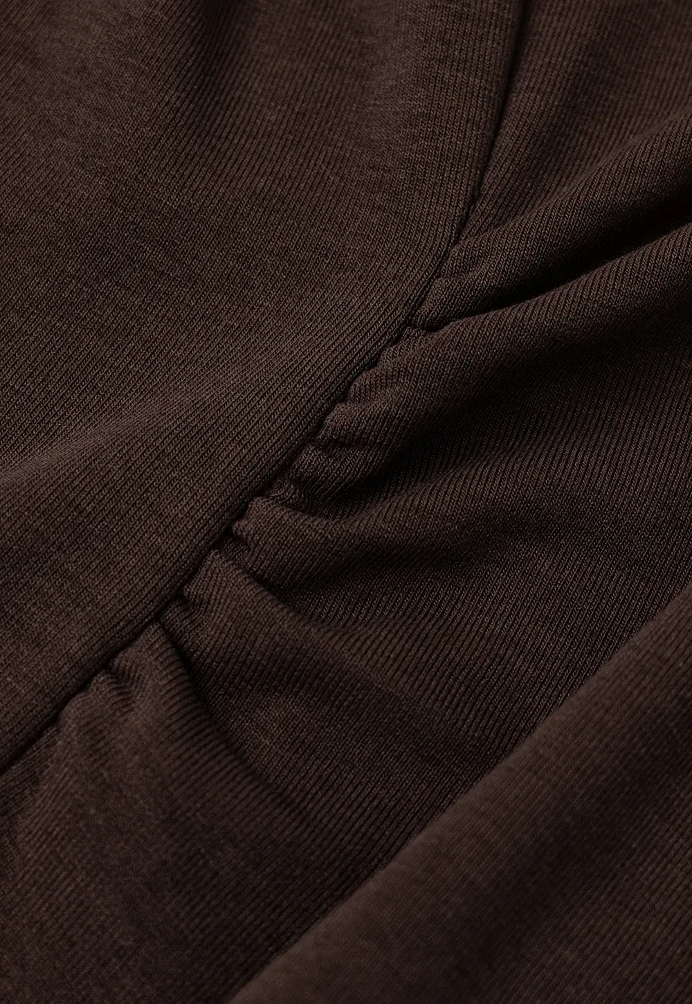 High Neck Long Sleeve Fitted Top