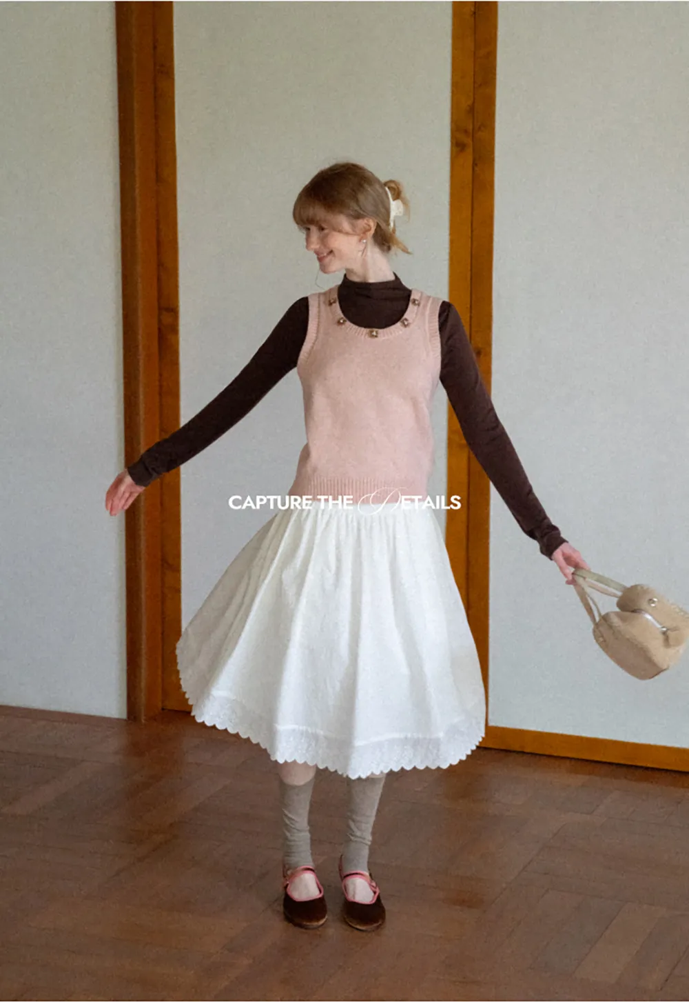 High Neck Long Sleeve Fitted Top