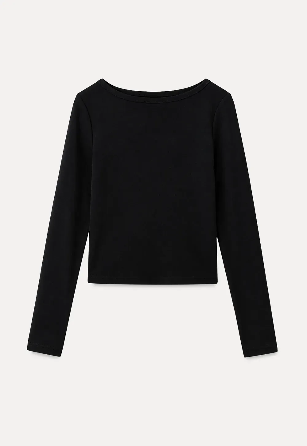 Lace Back Cutout Long Sleeve Top