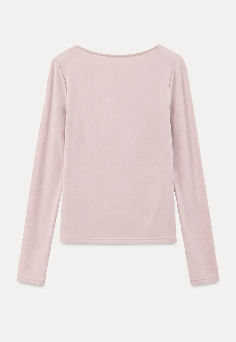 Lace Trim V Neck Button Front Knit Top