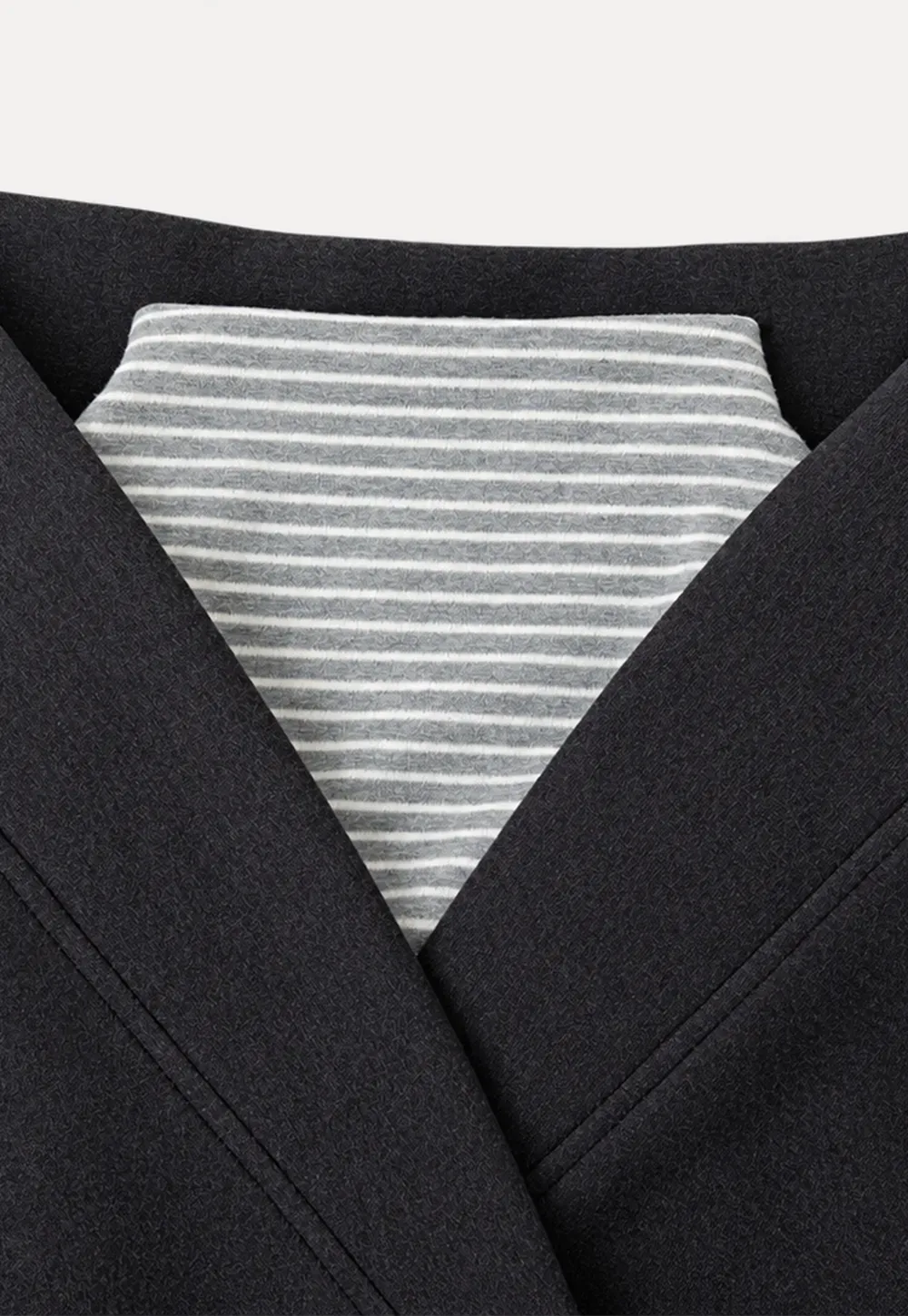Cropped Open Front Cardigan and Wide Leg Drawstring Pants