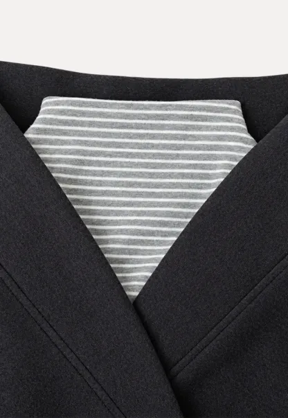 Cropped Open Front Cardigan and Wide Leg Drawstring Pants
