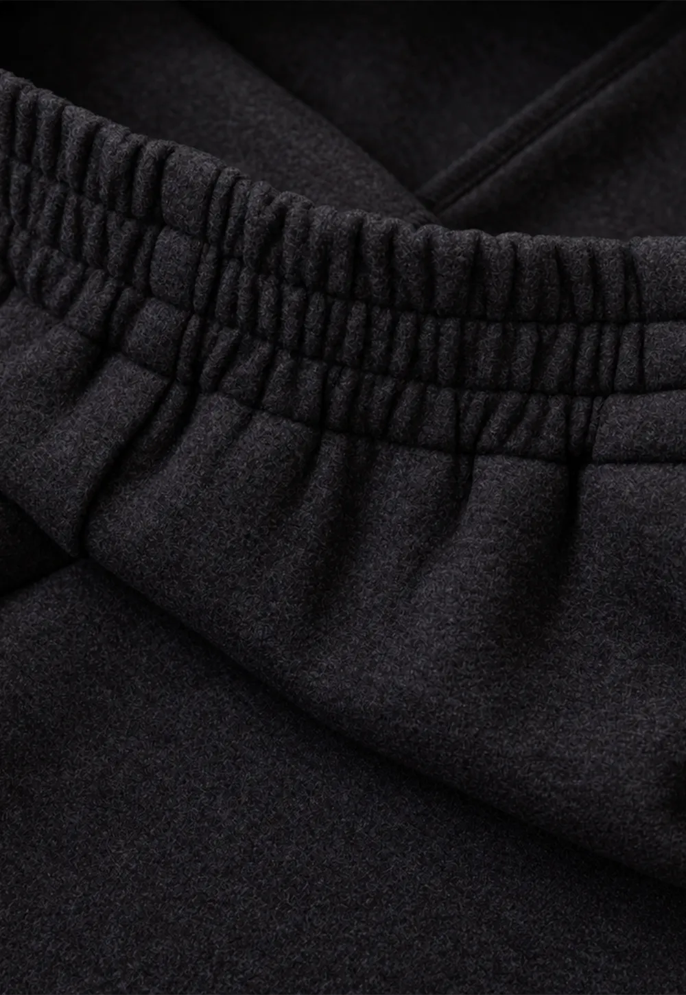 Cropped Open Front Cardigan and Wide Leg Drawstring Pants