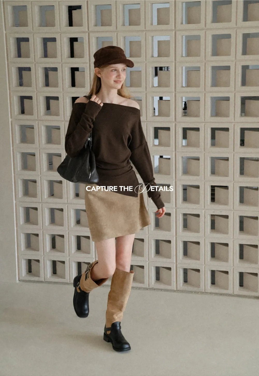 Off Shoulder Asymmetrical Hem Long Sleeve Top