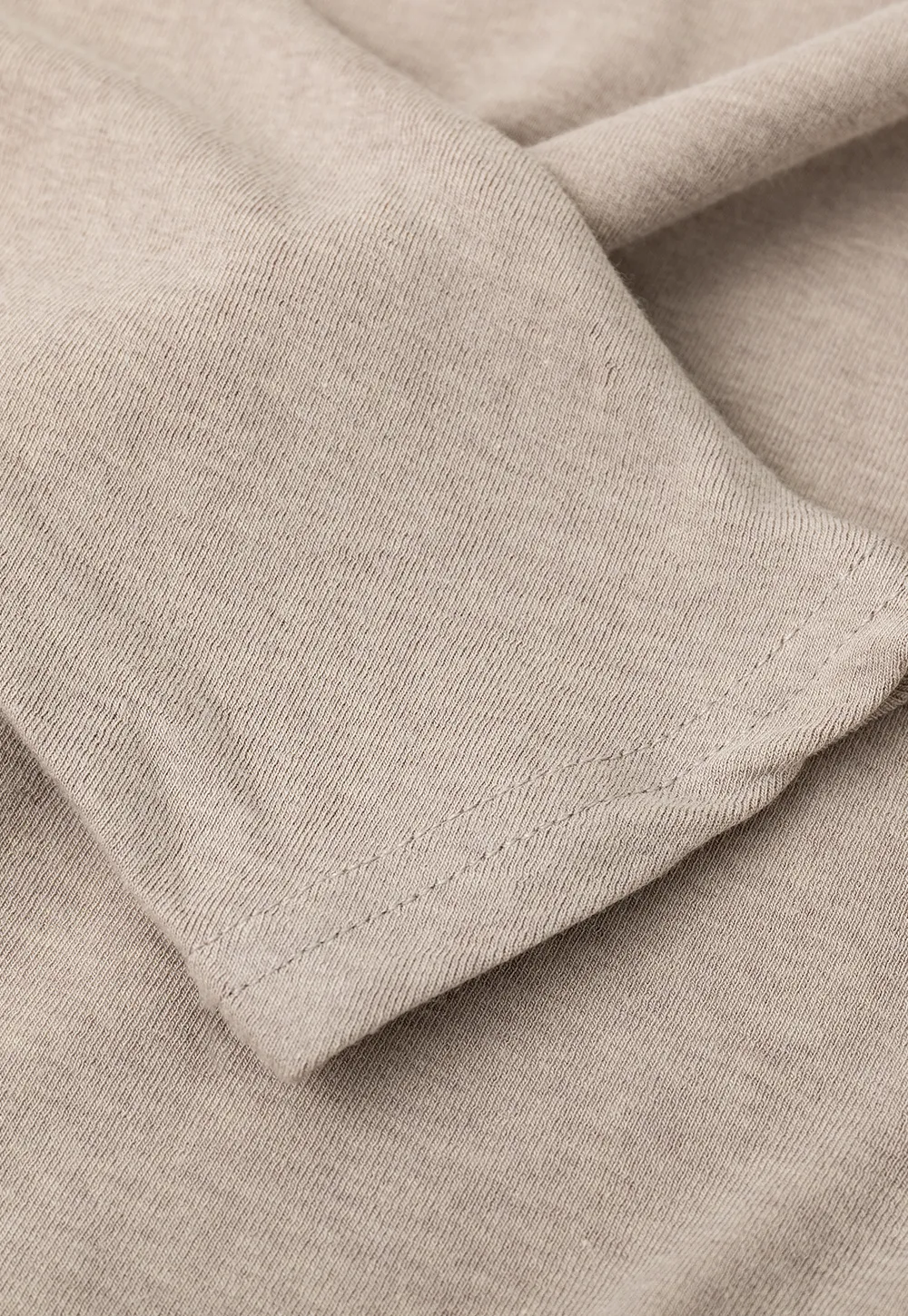 V Neck Long Sleeve Lightweight Knit T Shirt