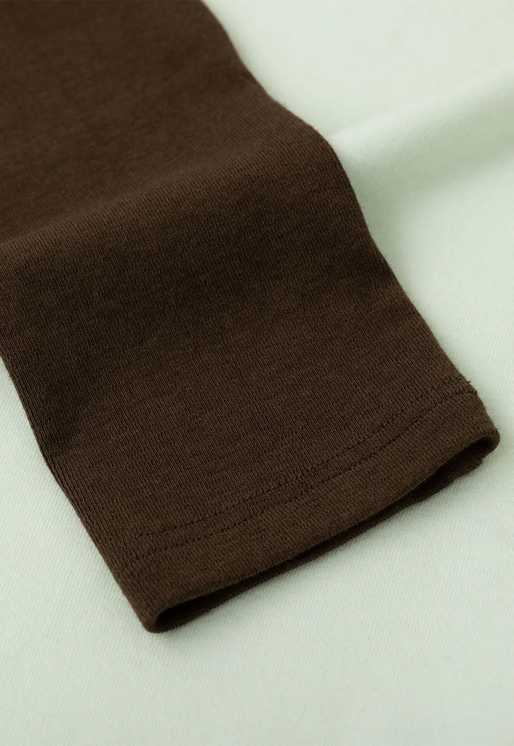 Contrast Panel Top with Tie Neck Detail