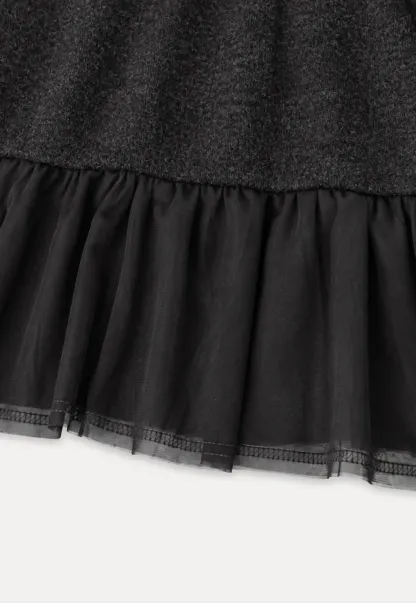 Asymmetrical Draped Layered Knit Top