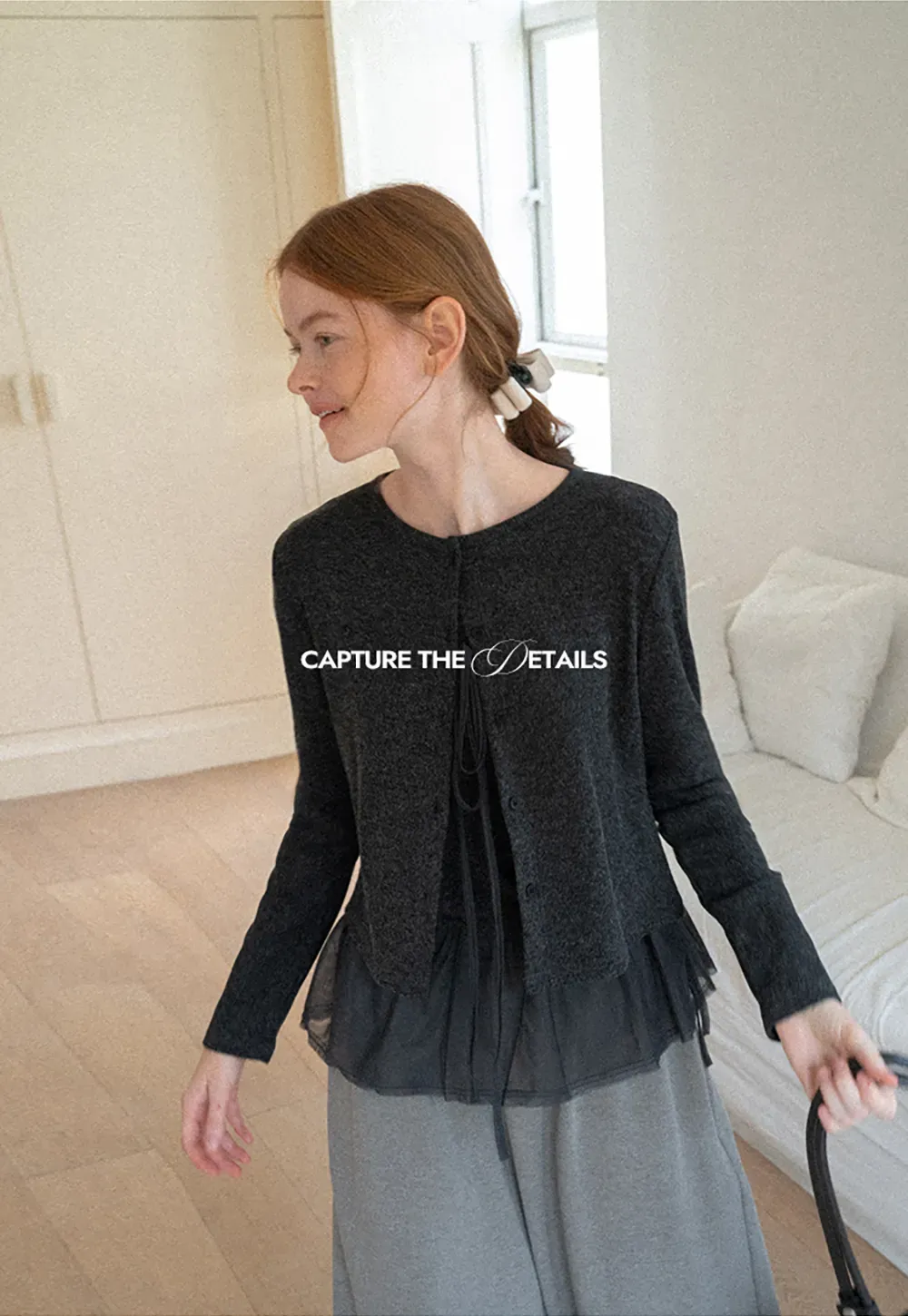Asymmetrical Draped Layered Knit Top