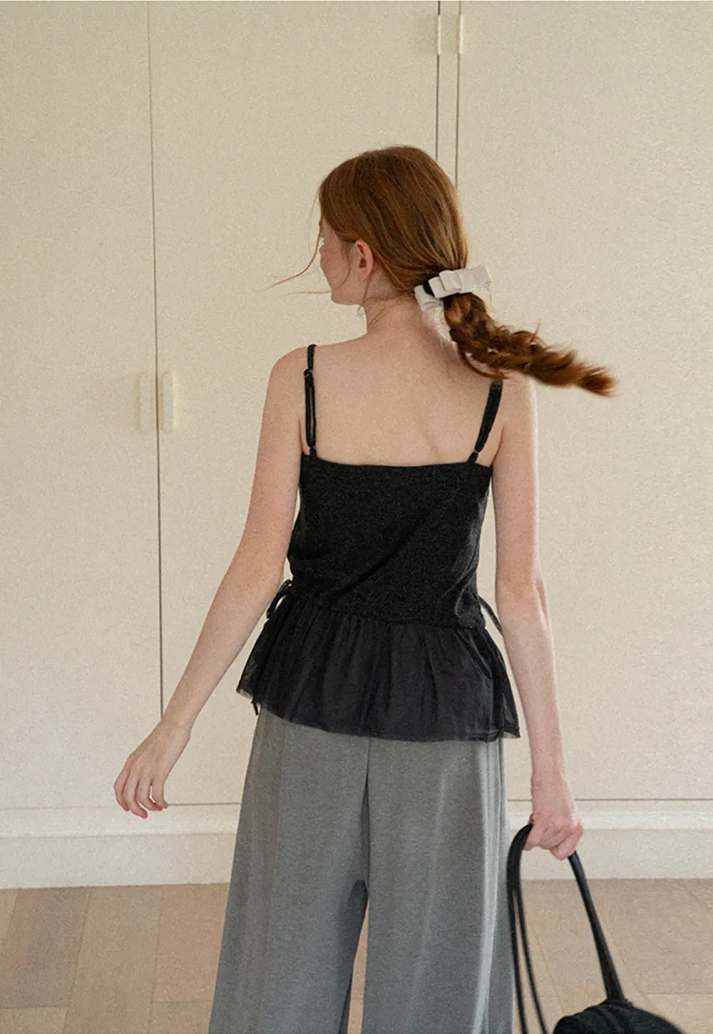Asymmetrical Draped Layered Knit Top