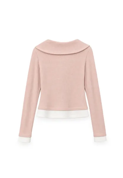 Knotted Front Wrap Cardigan Top