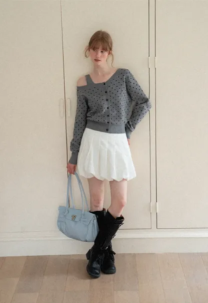 Cropped Ribbed Knit Sleeveless Top