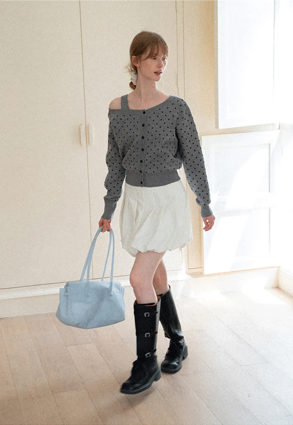 Cropped Ribbed Knit Sleeveless Top