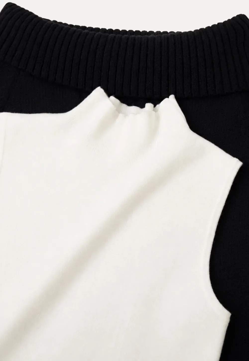 Off Shoulder Ribbed Knit Sweater with Cable Detail
