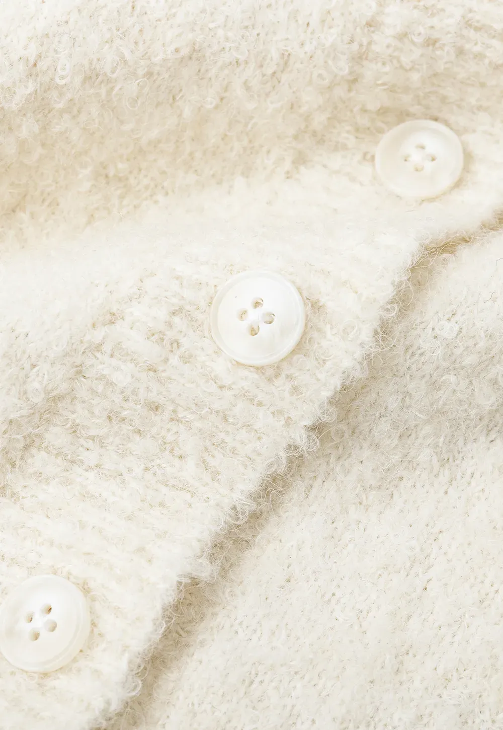 Collared Button Front Knit Sweater