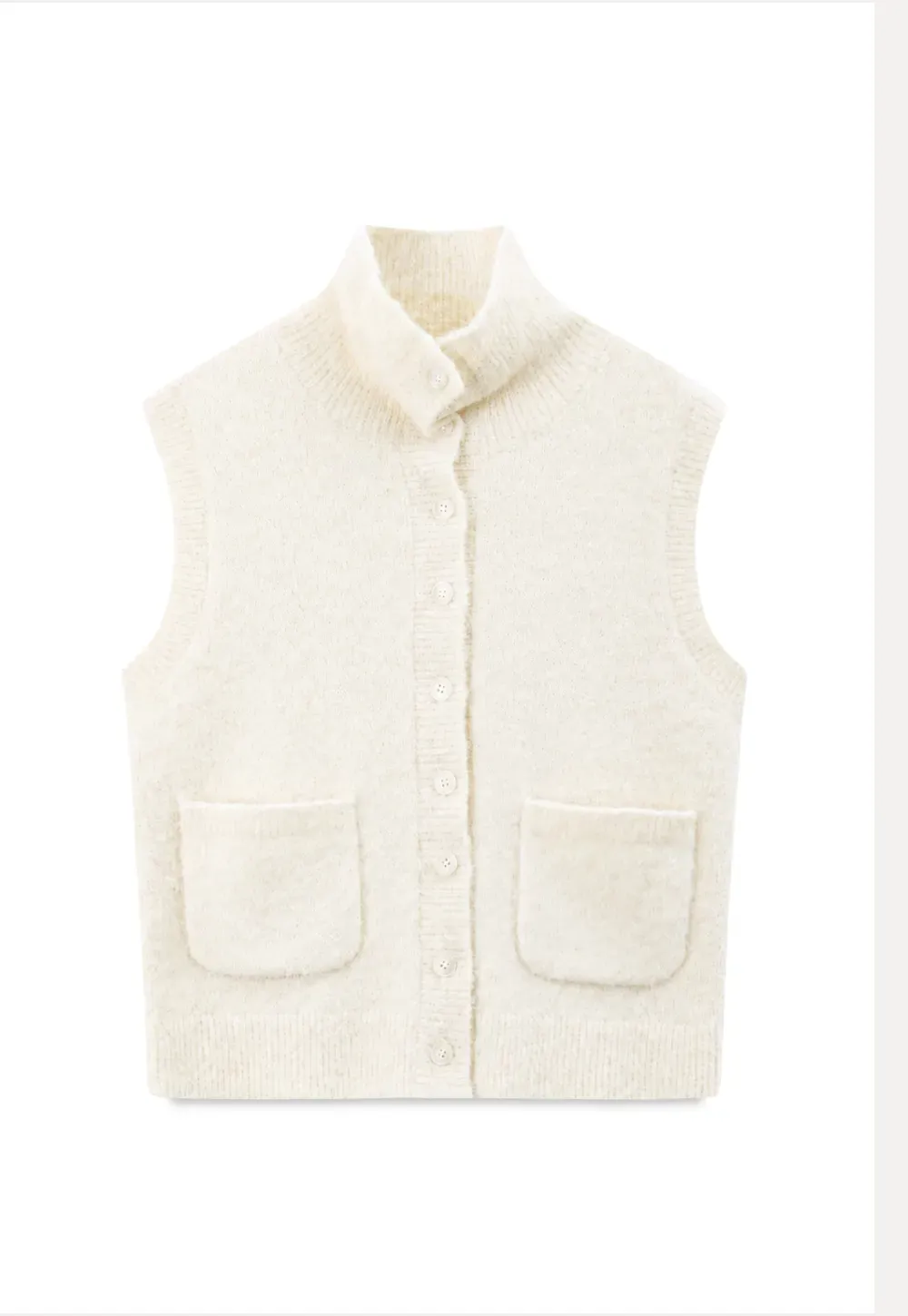 Collared Button Front Knit Sweater