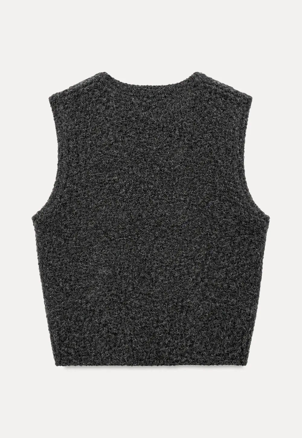 Peter Pan Collar Knit Vest