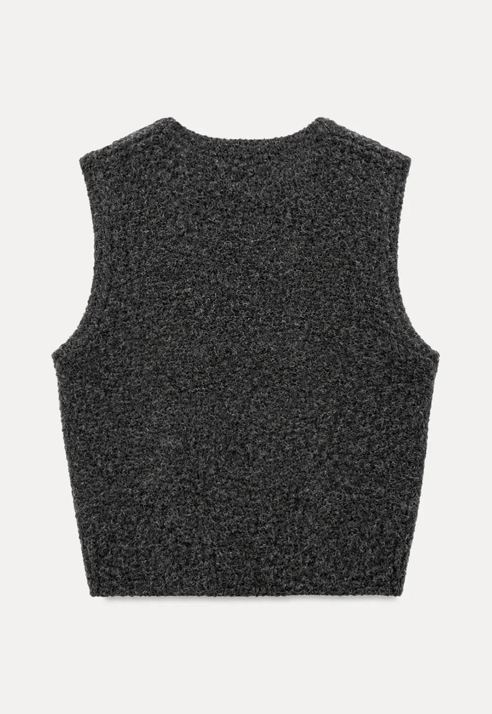Peter Pan Collar Knit Vest