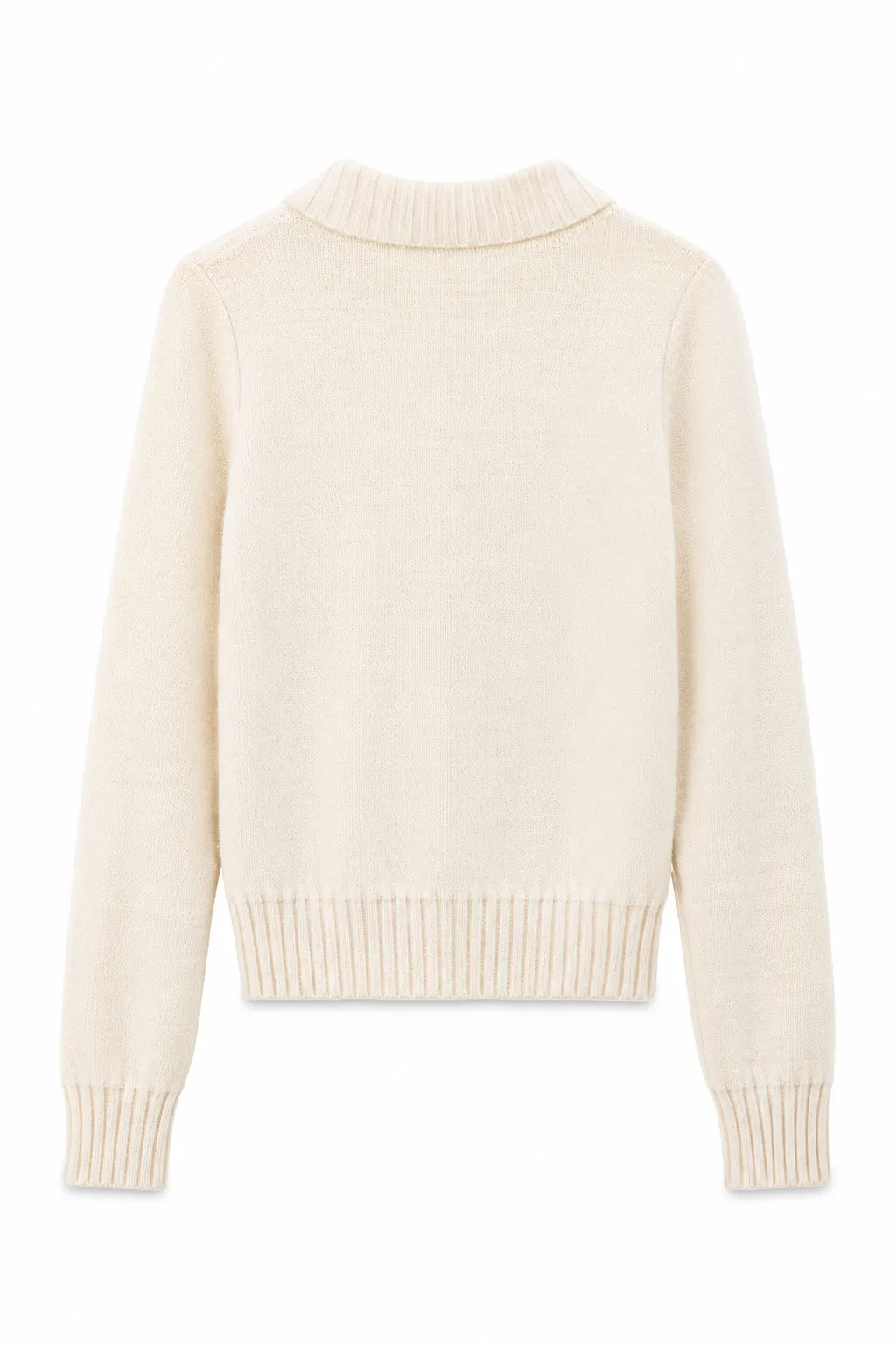 Cable Knit Diamond Pattern Collared Pullover Sweater