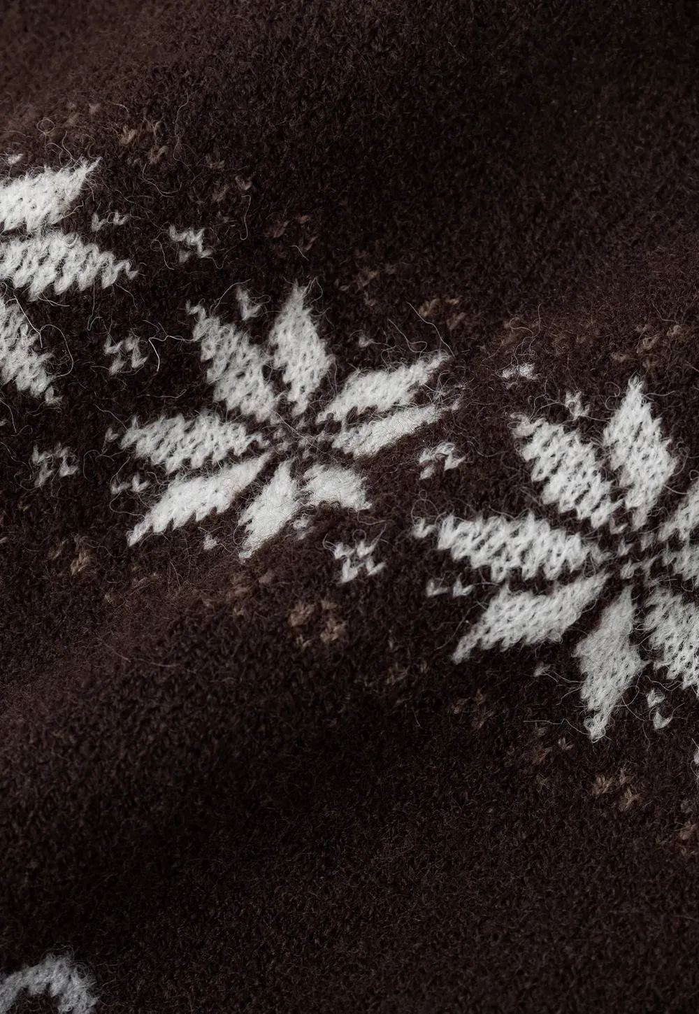 Fair Isle Pattern Short Sleeve Knit Sweater