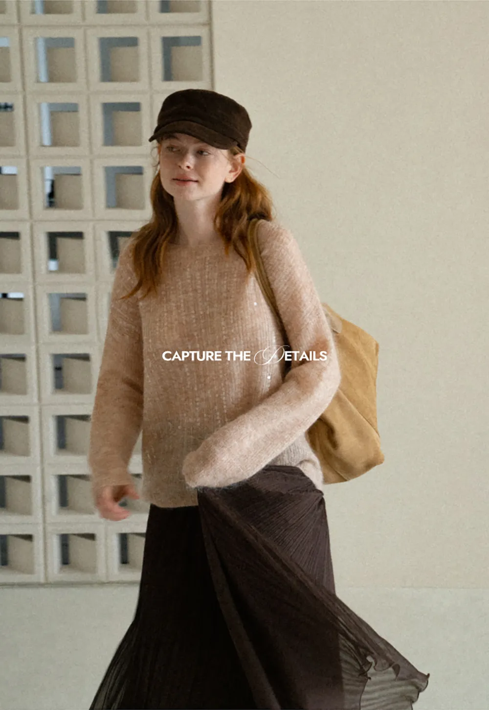 Sequined Sheer Knit Sweater